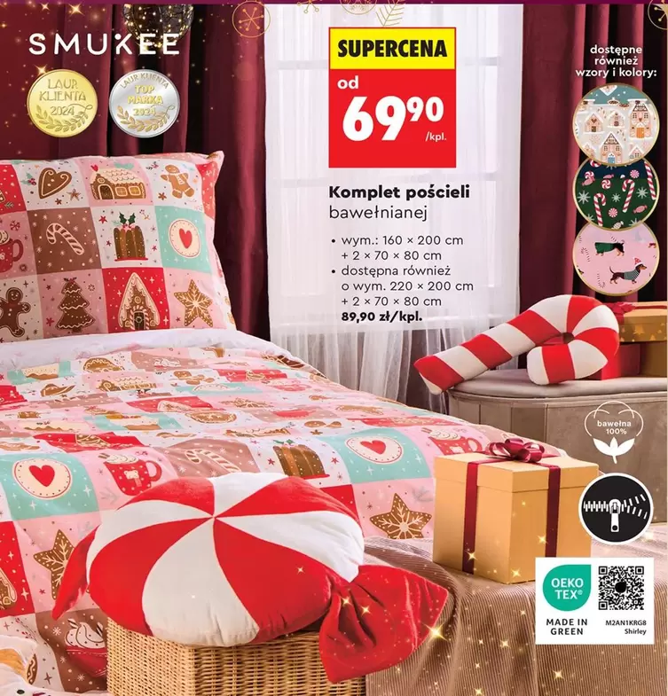 Komplet pościeli bawełnianej