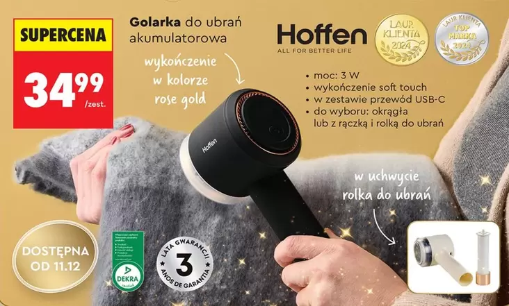 Rose - Golarka do ubrań akumulatorowa