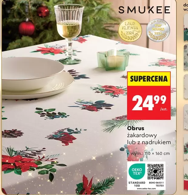 All - Obrus żakardowy lub z nadrukiem