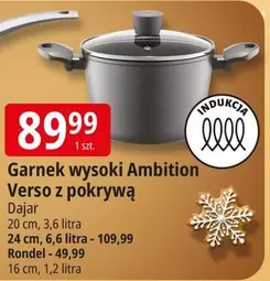 Garnek wysoki Verso z pokrywą