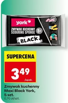 York - Zmywak kuchenny Maxi Black