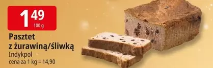 Pasztet z żurawiną/śliwką