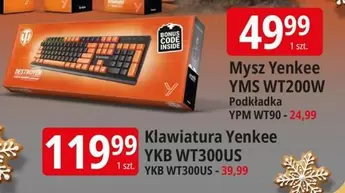 Mysz YMS WT200W, Klawiatura YKB WT300US