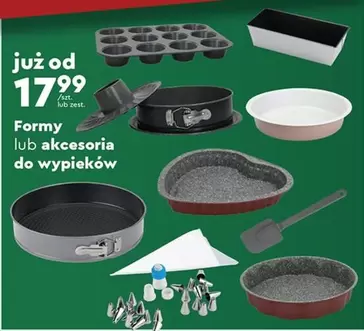 Formy lub akcesoria do wypieków
