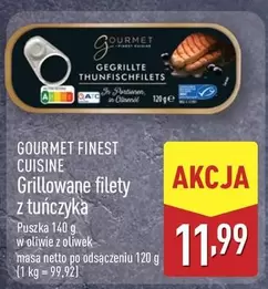 Grillowane filety z tuńczyka