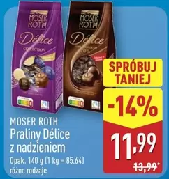 Praliny Délice z nadzieniem