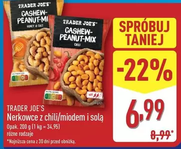 Joe - Nerkowce z chili/miodem i solą