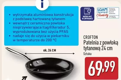 Ok - Patelnia z powłoką tytanową 24 cm