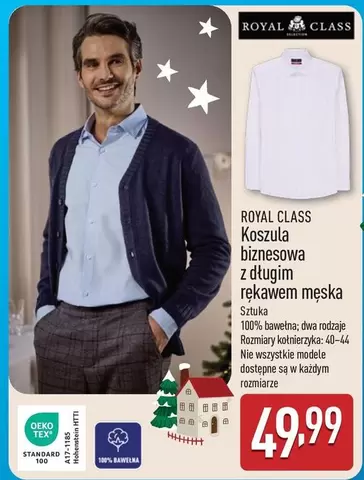 Class - Koszula biznesowa z długim rekawem męska