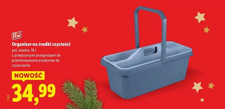 Organizer na środki czystości