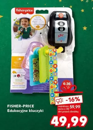 Fisher Price - Edukacyjne kluczyki