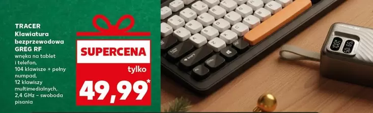 Klawiatura bezprzewodowa GREG RF