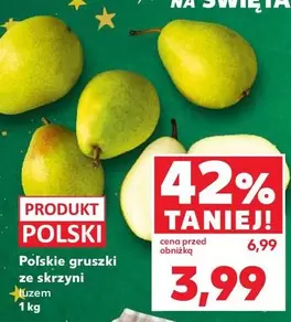 Polskie gruszki ze skrzyni