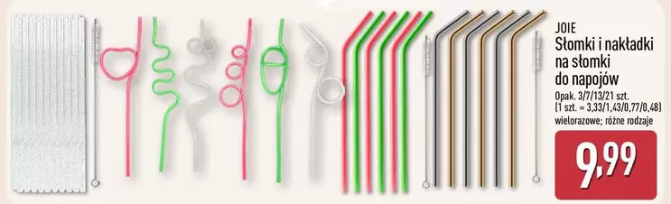 Słomki i nakładki na słomki do napojów