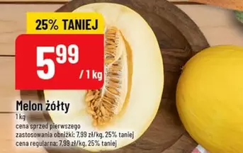 Melon żółty