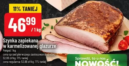 Szynka zapiekana w karmelizowanej glazurze