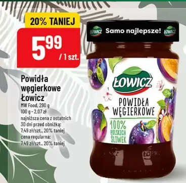 Powidła węgierkowe