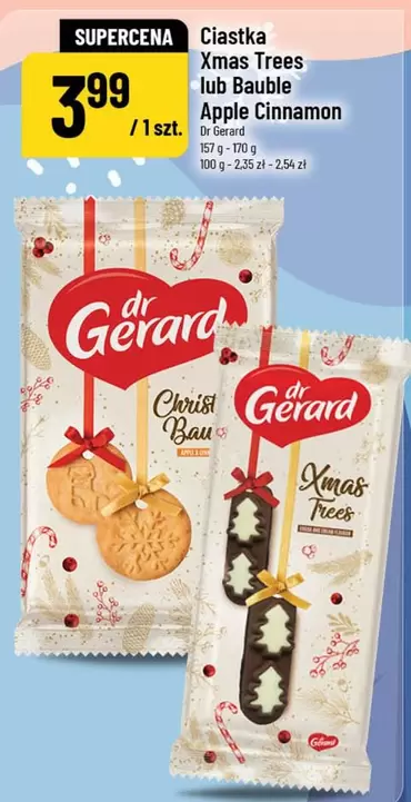 Apple - Ciastka Xmas Trees lub Bauble  Cinnamon