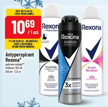 Black - Antyperspirant Rexona