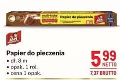 De - Papier do pieczenia