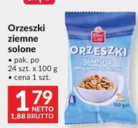 Orzeszki ziemne solone