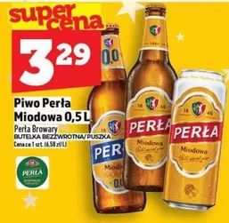 Piwo Perła Miodowa 0,5 L