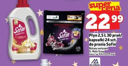 Black - Płyn 2,5 L 30 prań/ kapsułki 24 szt. do prania