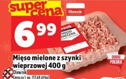 Mięso mielone z szynki wieprzowej
