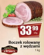 Boczek rolowany z wędzarni