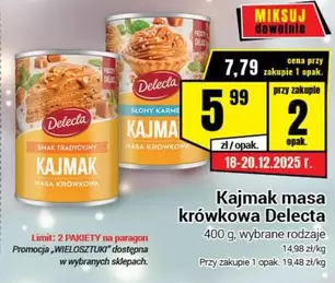 Kajmak masa krówkowa