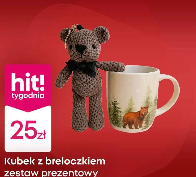 Kubek z breloczkiem zestaw prezentowy