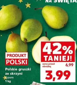 Polskie gruszki ze skrzyni luzem