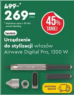 Urządzenie do stylizacji włosów Airwave Digital Pro, 1300 W