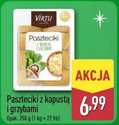Paszteciki z kapustą i grzybami