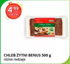 CHLEB ŻYTNI BENUS 500 g