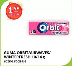 Sugarfree - ORBIT, AIRWAVES, WINTERFRESH