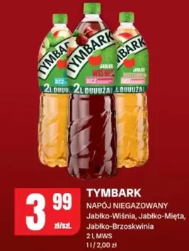 NAPÓJ NIEGAZOWANY Jabłko-Wiśnia, Jabłko-Mięta, Jabłko-Brzoskwinia