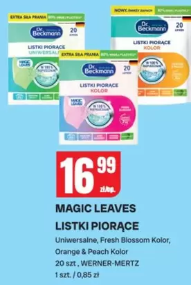 Kolor - LISTKI PIORĄCE