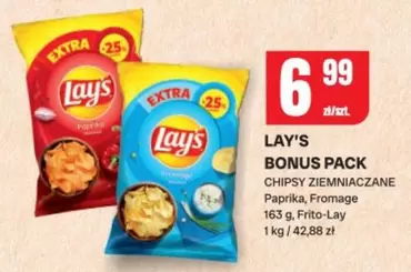 Lay'S - BONUS PACK CHIPSY ZIEMNIACZANE