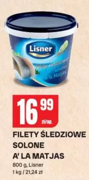 FILETY ŚLEDZIOWE SOLONE A' LA MATJAS