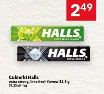 Cukierki Halls