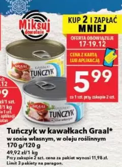 Tuńczyk w kawałkach