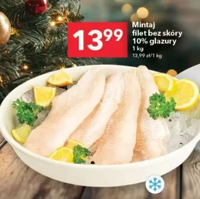 Mintaj filet bez skóry