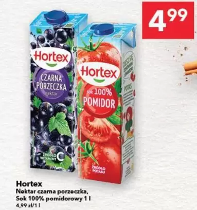 Ok - Nektar czarna porzeczka, Sok 100% pomidorowy