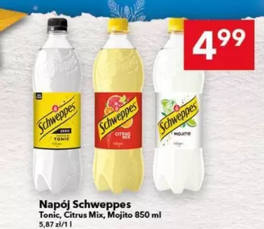 Mix - Napój Schweppes Tonic, Citrus , Mojito