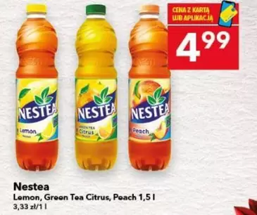 Lemon, Green Tea Citrus, Peach