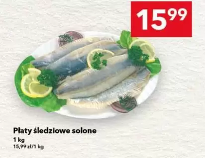 Płaty śledziowe solone