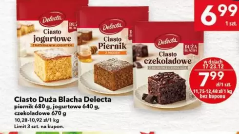 Ciasto Duża Blacha