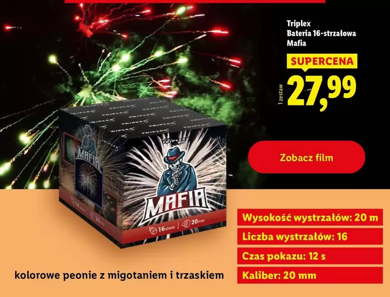 Mm - Triplex Bateria 16-straalowa Mafia