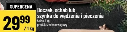 Boczek, schab lub szynka do wędzenia i pieczenia